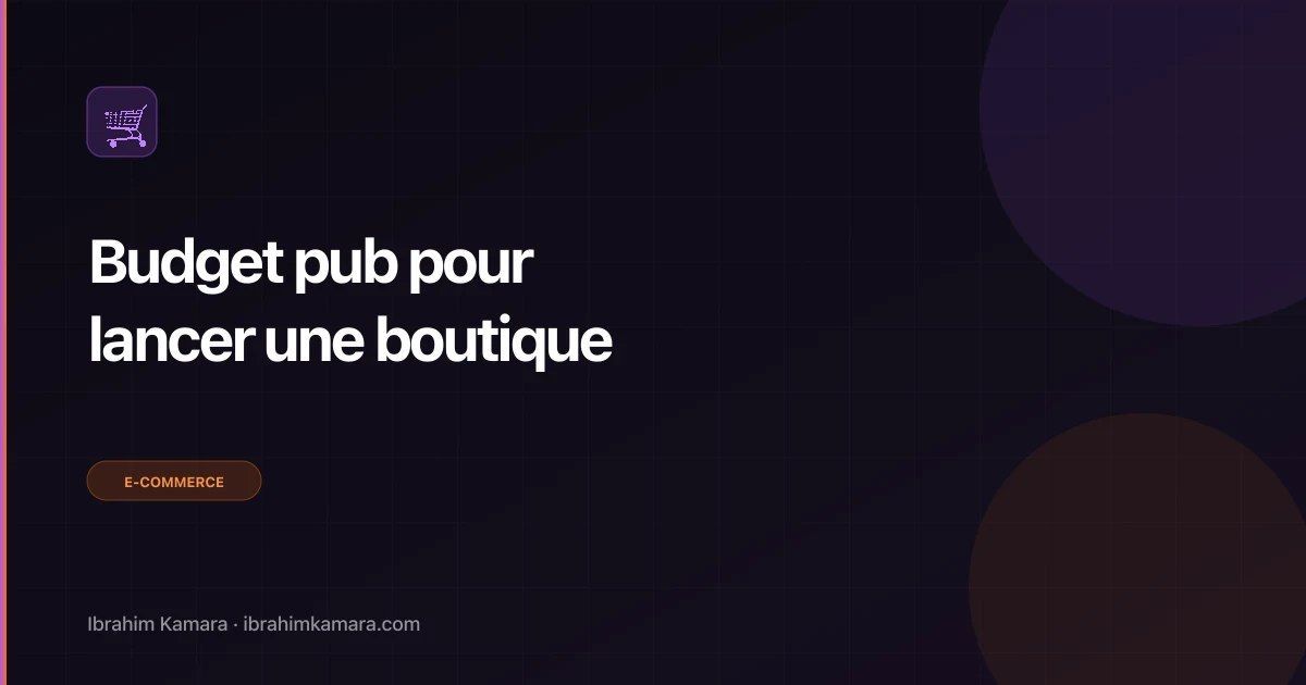 Budget pub lancer boutique