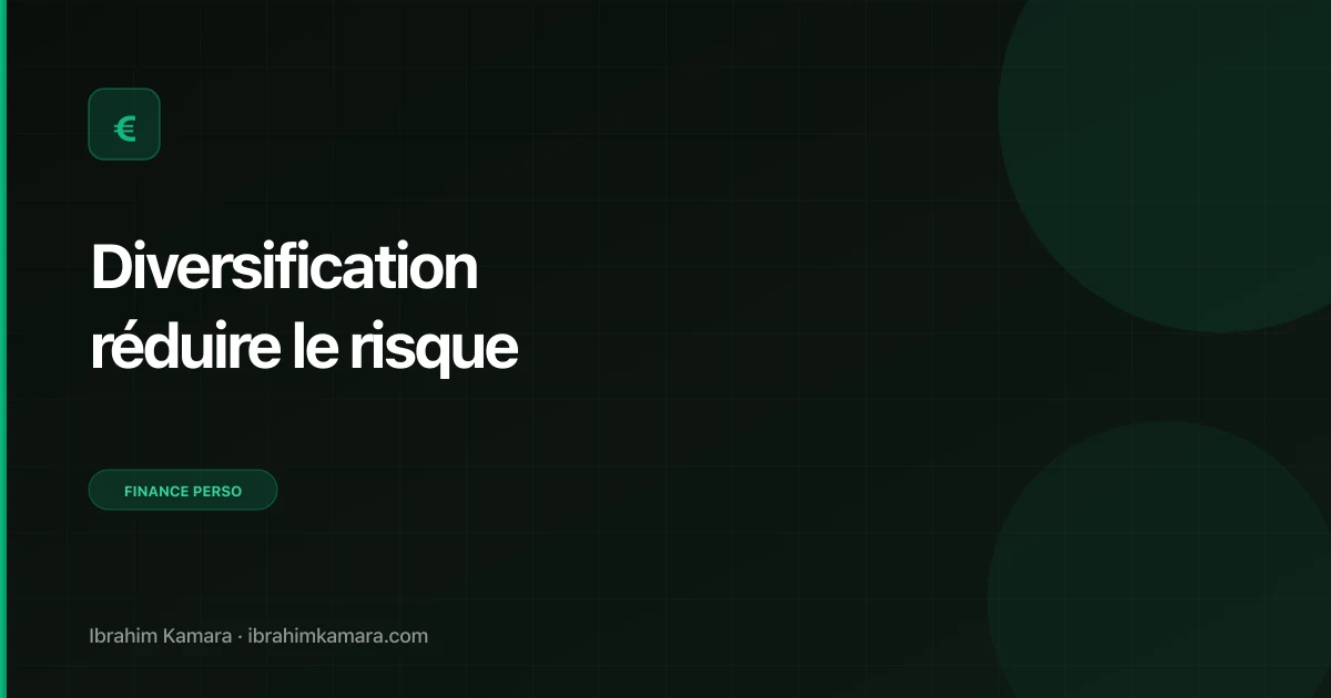 Diversification portefeuille réduire risque