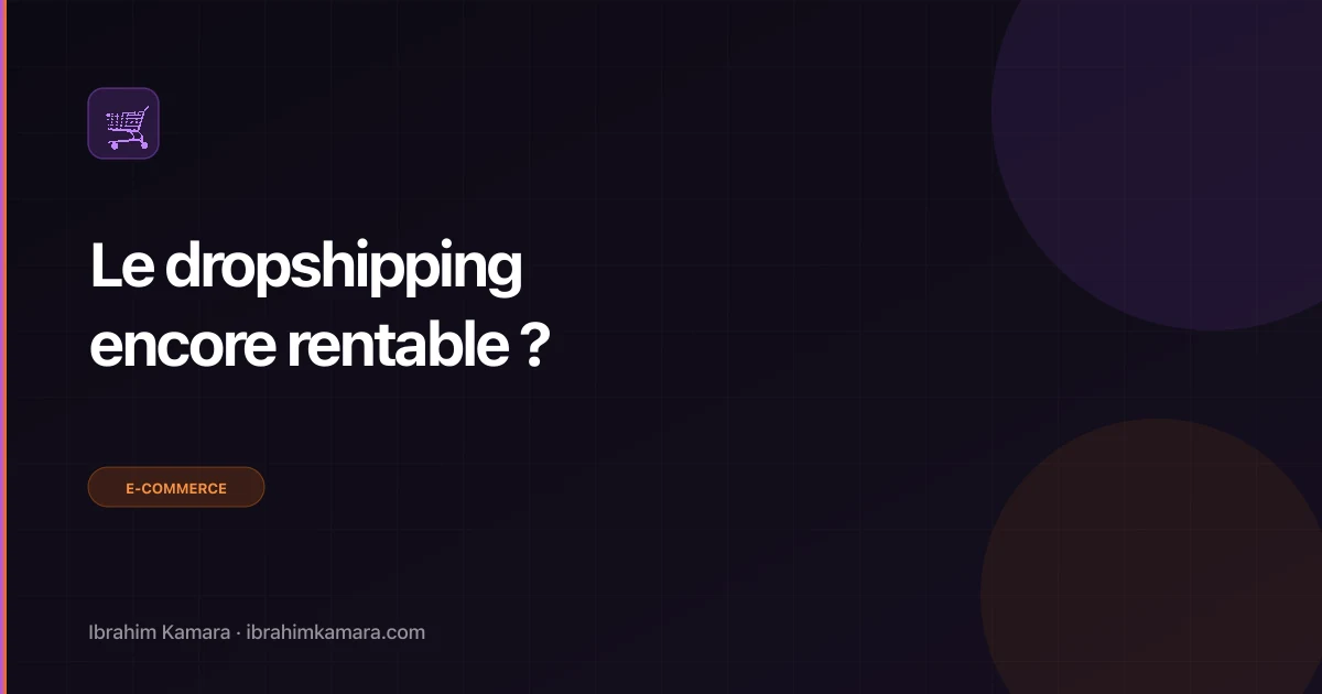 Dropshipping rentable 2026