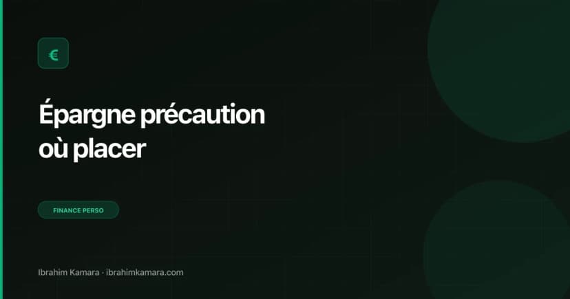 Où placer épargne précaution