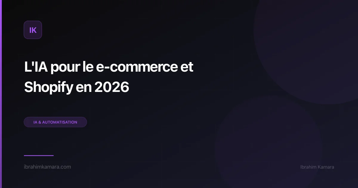 IA e-commerce Shopify