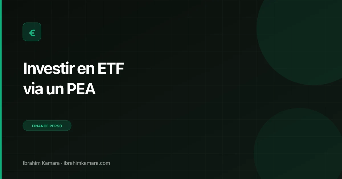 Investir ETF via PEA