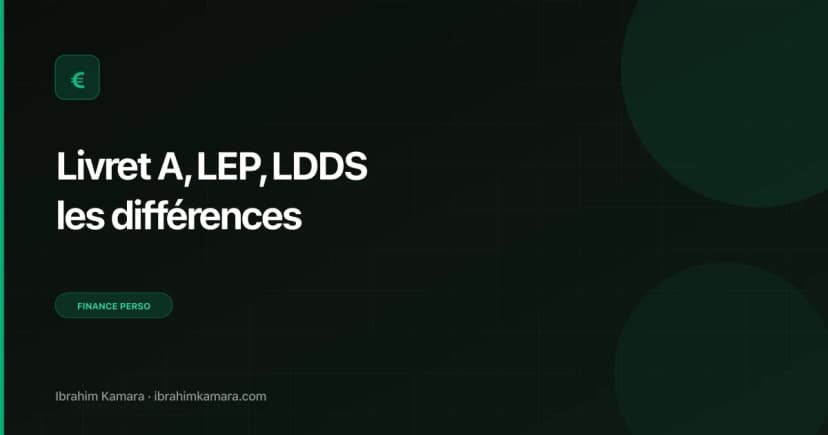 Différences Livret A LEP LDDS
