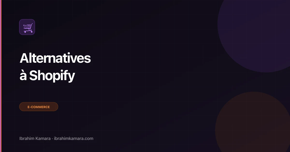Alternatives à Shopify
