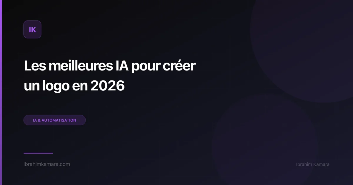 IA créer logo