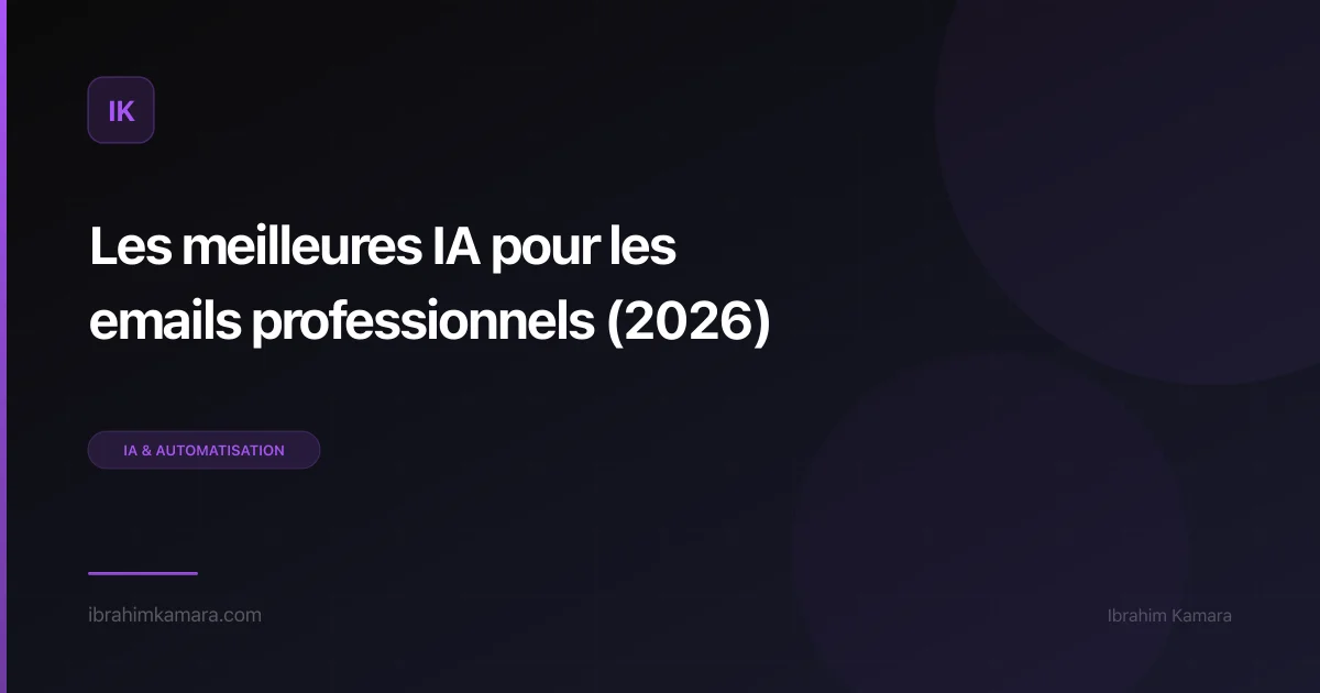 IA emails professionnels