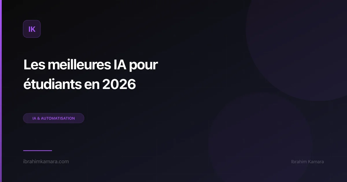 IA pour étudiants
