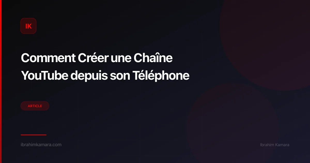 Choisir sa niche YouTube — le guide complet