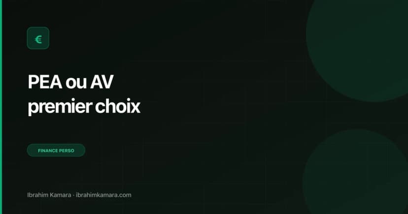 PEA ou AV premier choix
