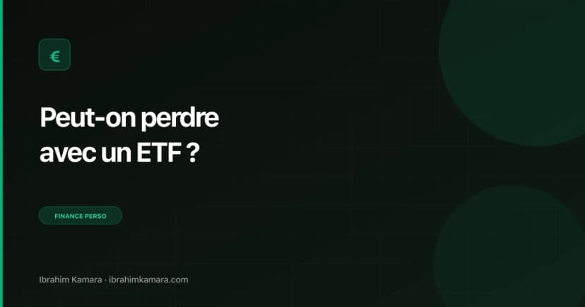 Peut-on perdre argent ETF