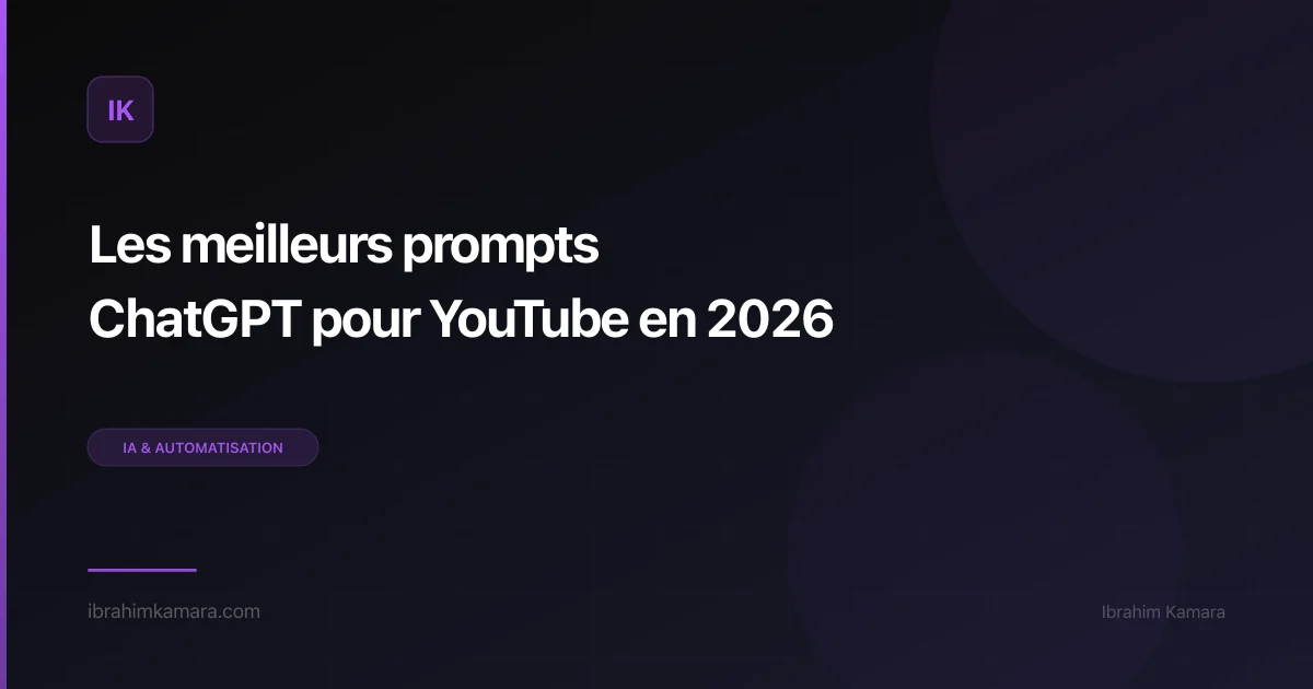 Prompts ChatGPT YouTube