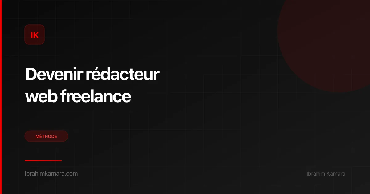 Devenir rédacteur web freelance
