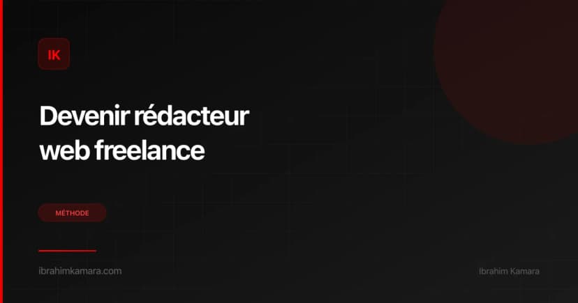 Devenir rédacteur web freelance