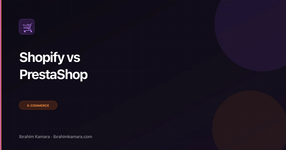 Shopify vs PrestaShop