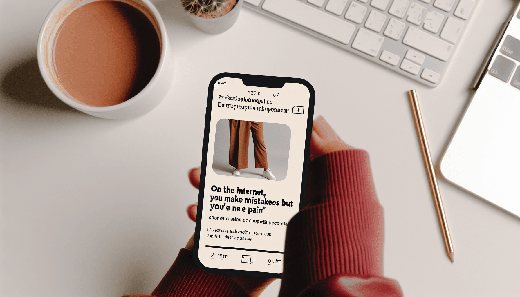 Comment Réussir sur Internet Sans Être Parfait : Lancez-Vous !
