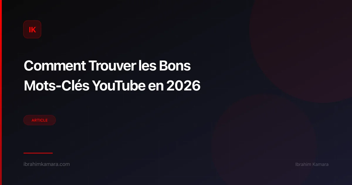 Tags YouTube en 2026 — utiles ou pas ?