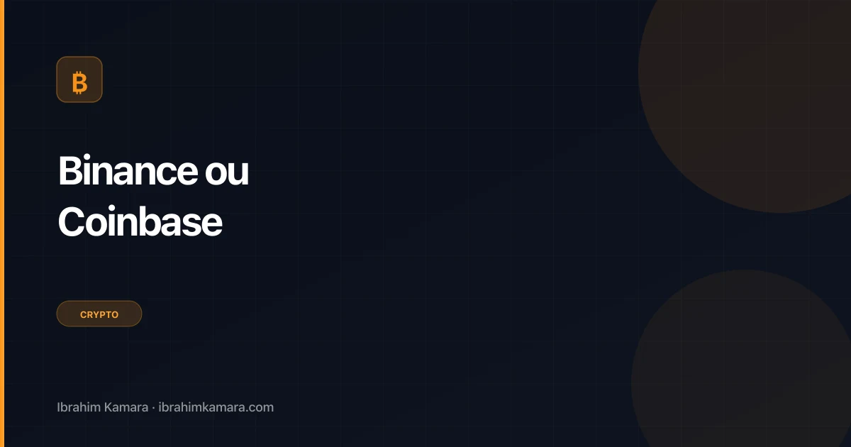 Binance ou Coinbase comparatif