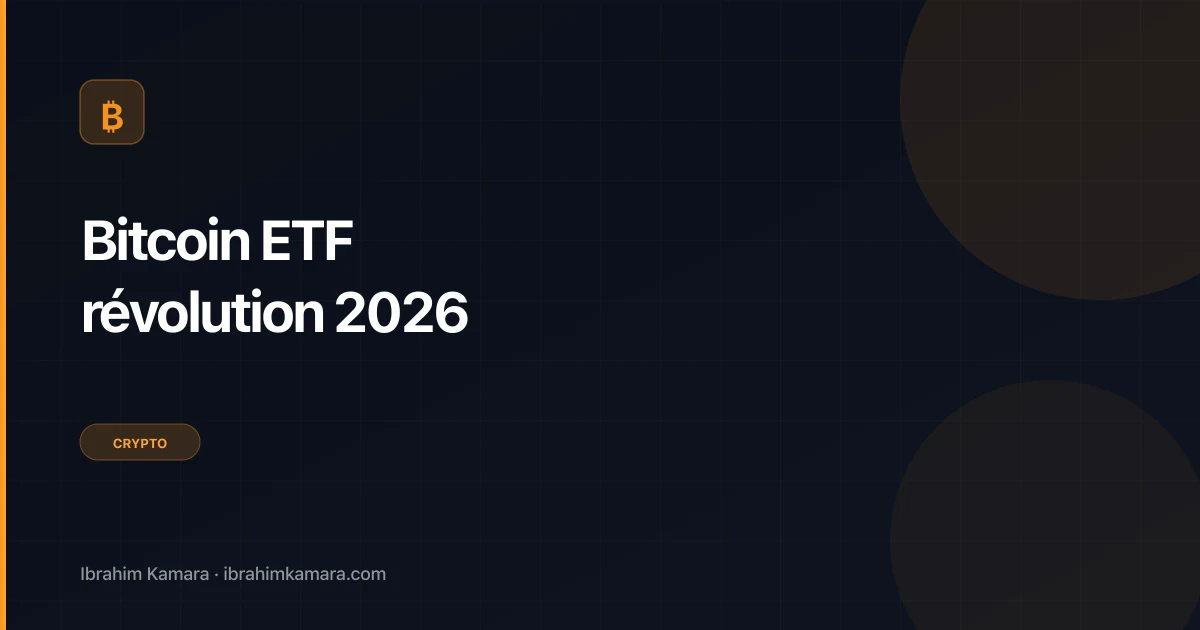 Bitcoin ETF comprendre