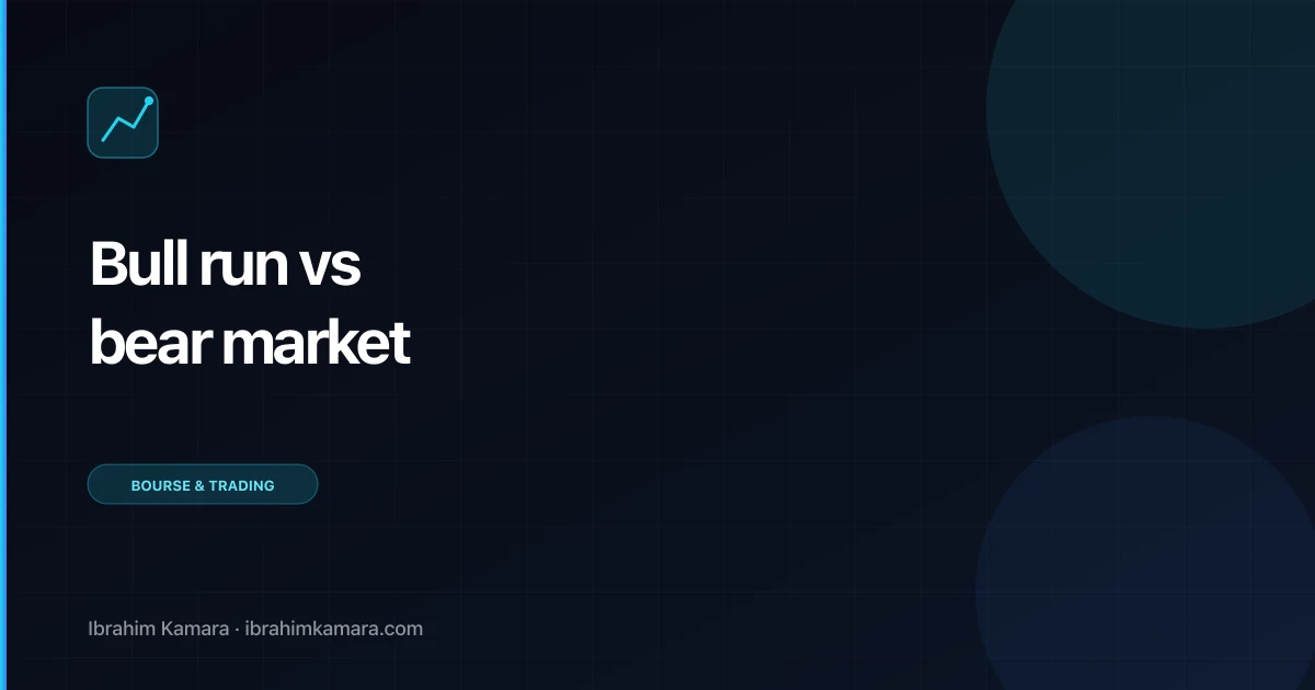 Bull run bear market