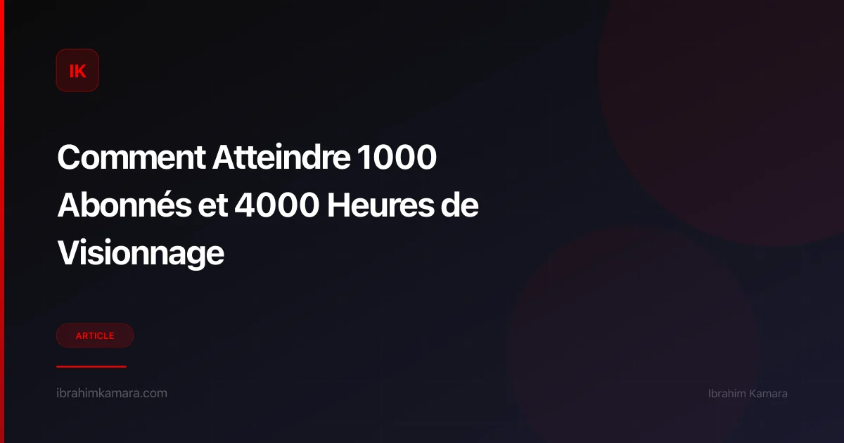Combien gagne un YouTubeur — revenus par palier