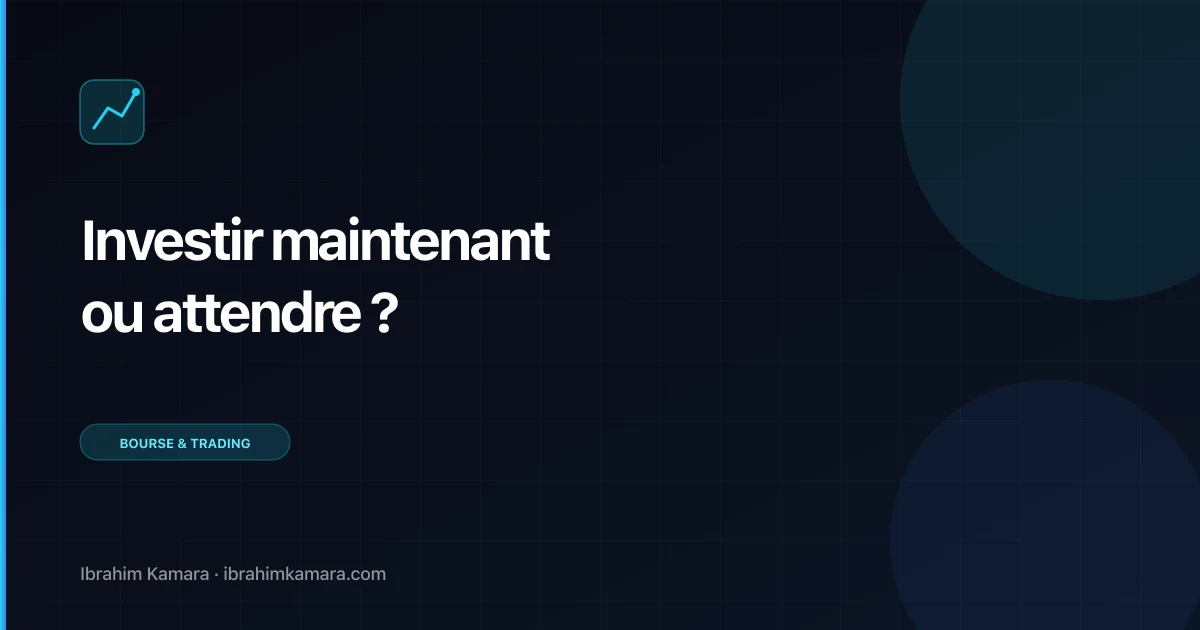 Investir maintenant ou attendre krach
