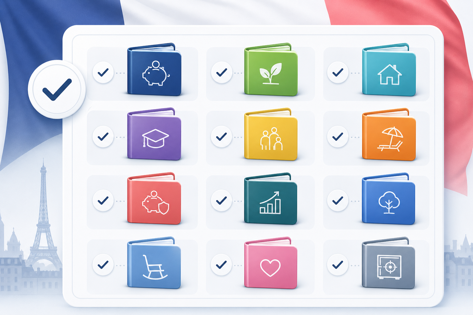 Liste des livrets d'épargne en France