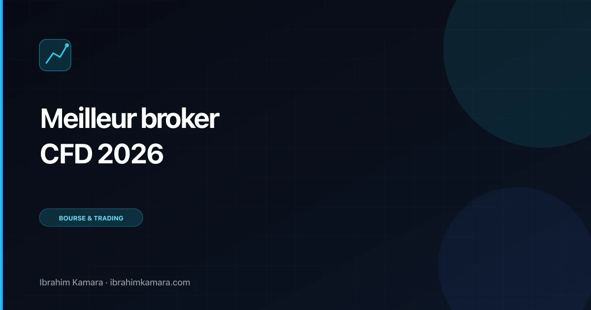 Meilleur broker CFD France 2026