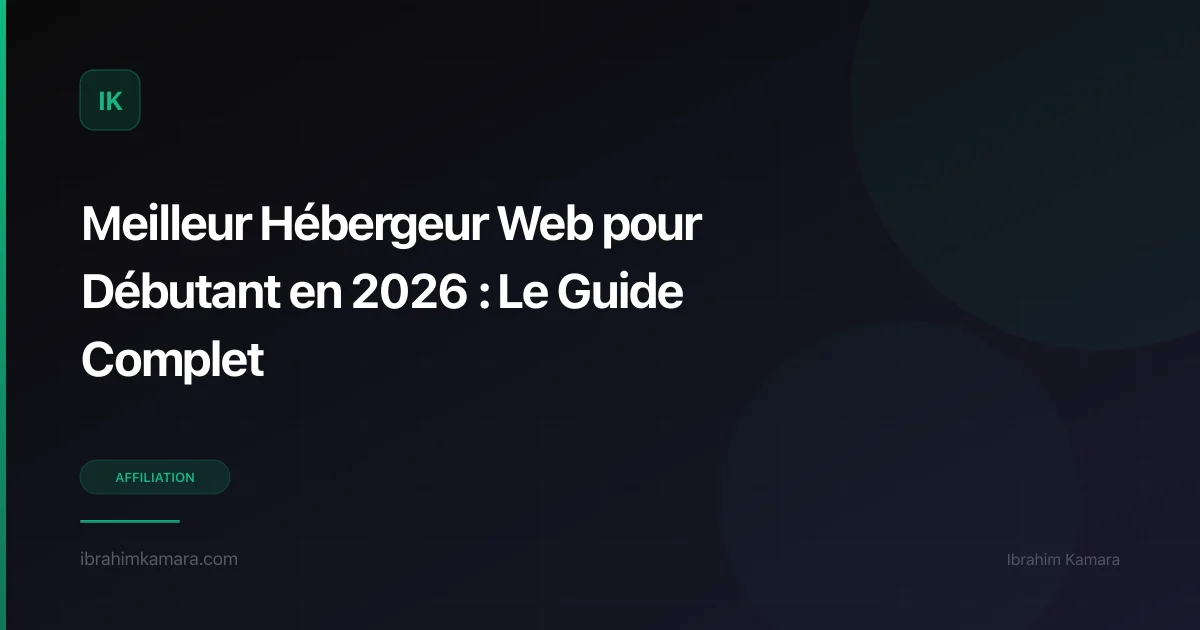 Choisir un hébergeur web débutant