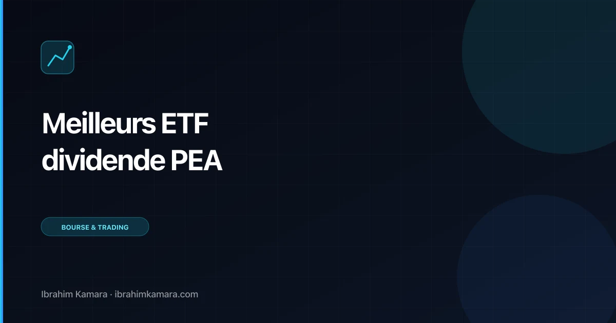 Meilleurs ETF dividende PEA