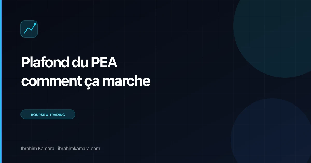 Plafond PEA fonctionnement