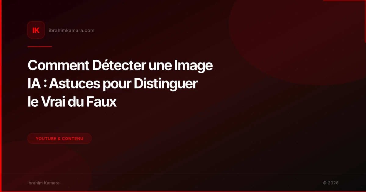 Détecter une image générée par IA